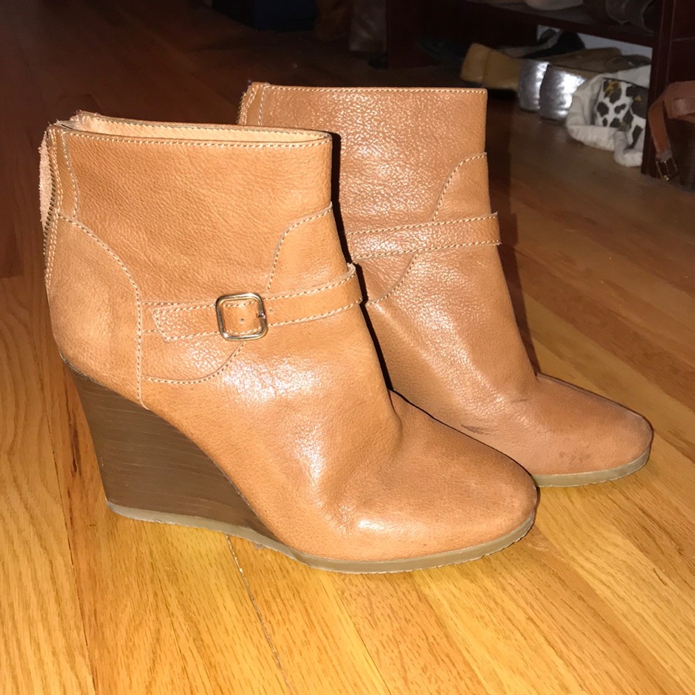 J.Crew Emmett Wedge Ankle Boots